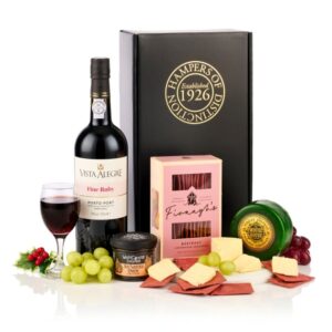 Luxury Port & Cheese Gift